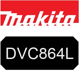 Makita DVC864L Cordless Vacuum Cleaner Parts