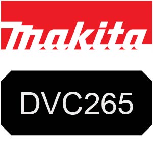 Makita DVC265 Dc Backpack Vacuum Cleaner Parts