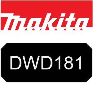 Makita DWD181 Rechargeable Wall Scanner Parts