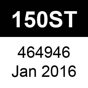 Masport 150ST - 464946 - Jan 2016 Parts