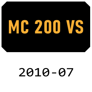 McCulloch MC200 VS - 2010-07 Blower Parts