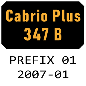 McCulloch CABRIO PLUS 347 B PREFIX 01 - 2007-01 Brushcutter Parts