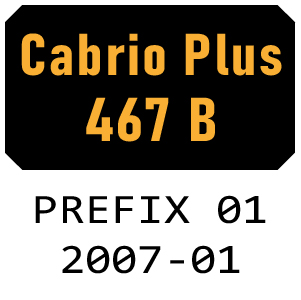 McCulloch CABRIO PLUS 467 B PREFIX 01 - 2007-01 Brushcutter Parts