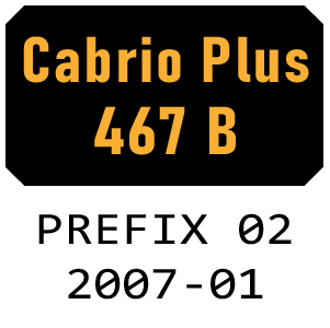 McCulloch CABRIO PLUS 467 B PREFIX 02 - 2007-01 Brushcutter Parts