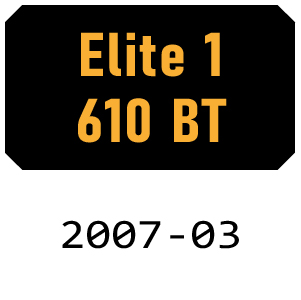 McCulloch Elite 1 610 BT - 2007-03 Brushcutter Parts