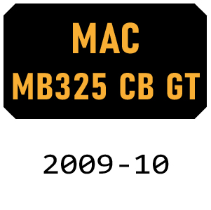 McCulloch MAC MB325 CB GT - 2009-10 Brushcutter Parts