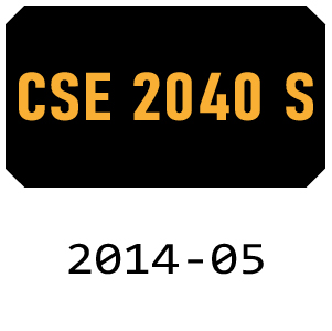 McCulloch CSE2040S - 2014-05 Chainsaw Parts