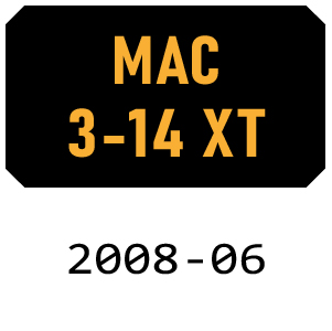 McCulloch MAC 3-14 XT - 2008-06 Chainsaw Parts