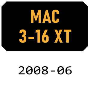 McCulloch MAC 3-16 XT - 2008-06 Chainsaw Parts