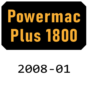 McCulloch Powermac Plus 1800 - 2008-01 Chainsaw Parts