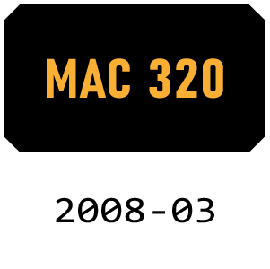 McCulloch MAC 320 - 2008-03 Chainsaw Parts