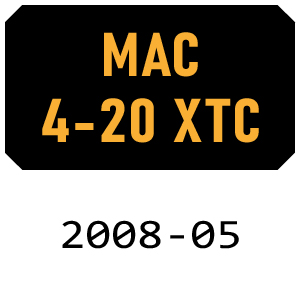 McCulloch MAC 4-20 XTC - 2008-05 Chainsaw Parts