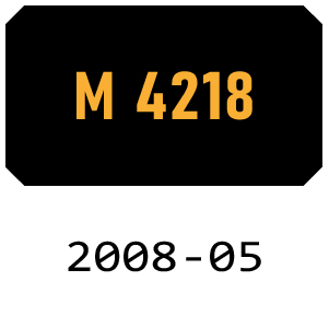 McCulloch M4218 - 2008-05 Chainsaw Parts