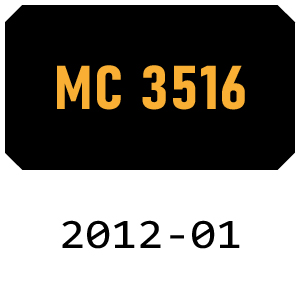 McCulloch MC 3516 - 2012-01 Chainsaw Parts