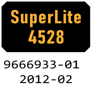 McCulloch SuperLite 4528 - 9666933-01 - 2012-02 Hedge Trimmer Parts