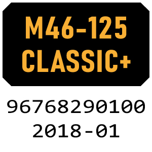 McCulloch M46-125 CLASSIC+ - 96768290100 - 2018-01 Rotary Mower Parts