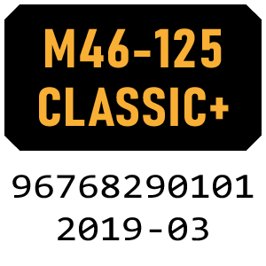 McCulloch M46-125 Classic+ - 96768290101 - 2019-03 Rotary Mower Parts