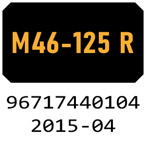 McCulloch M46-125 R - 96717440104 - 2015-04 Rotary Mower Parts