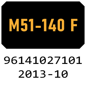 McCulloch M51-140F - 96141027101 - 2013-10 Rotary Mower Parts