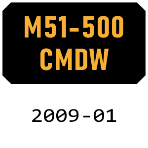 McCulloch M51-500 CMDW - 2009-01 Rotary Mower Parts