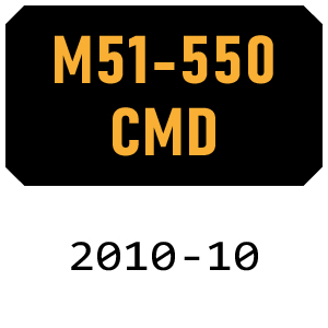 McCulloch M51-550 CMD - 2010-10 Rotary Mower Parts