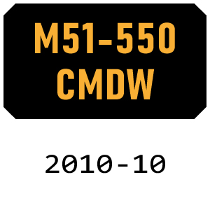 McCulloch M51-550 CMDW - 2010-10 Rotary Mower Parts