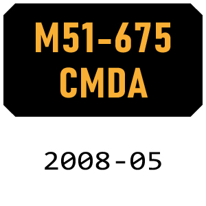 McCulloch M51-675 CMDA - 2008-05 Rotary Mower Parts