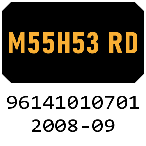 McCulloch M55H53 RD - 96141010701 - 2008-09 Rotary Mower Parts
