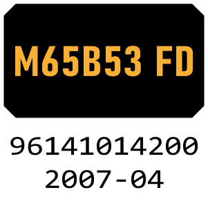 McCulloch M65B53 FD - 96141014200 - 2007-04 Rotary Mower Parts