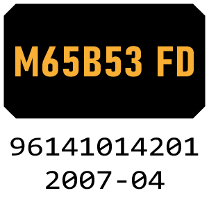 McCulloch M65B53 FD - 96141014201 - 2007-04 Rotary Mower Parts