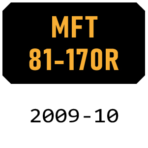 McCulloch MFT 81-170 R - 2009-10 Tiller Parts