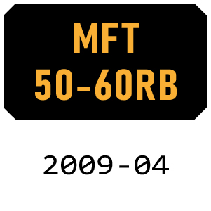 McCulloch MFT5060RB - 2009-04 Tiller Parts