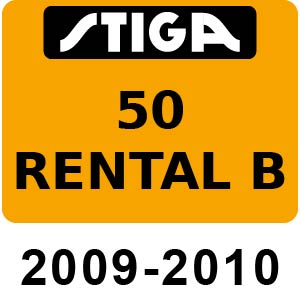 Stiga MULTICLIP 50 RENTAL B - 2009-2010 - 291501021 ST9