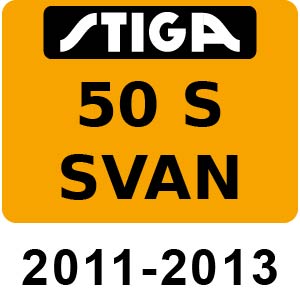 Stiga MULTICLIP PRO 50 S SVAN - 2011-2013 - 291502038 S11