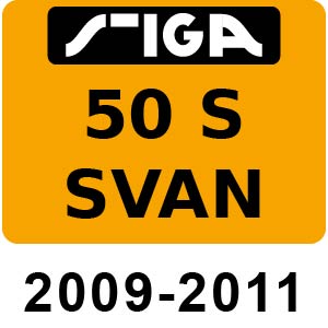 Stiga MULTICLIP PRO 50 S SVAN - 2009-2011 - 291502138 ST9