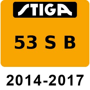 Stiga MULTICLIP PRO 53 S B - 2014-2017 - 293532028 S14