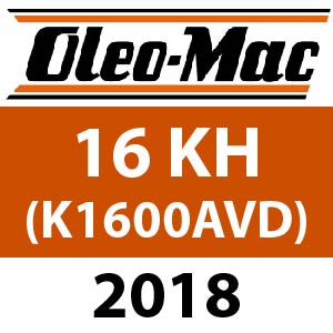 Oleo-Mac OM 107 L 16 KH (K1600AVD) - 2018 - Ride On Mower Parts