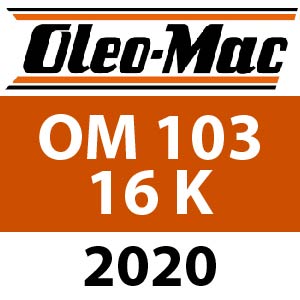 Oleo-Mac OM 103 16 K - 2020 - Ride On Mower Parts
