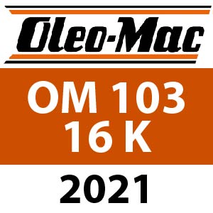 Oleo-Mac OM 103 16 K - 2021 - Ride On Mower Parts