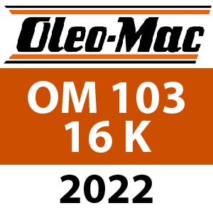 Oleo-Mac OM 103 16 K - 2022 - Ride On Mower Parts