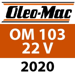 Oleo-Mac OM 103 22 V - 2020 - Ride On Mower Parts