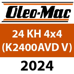 Oleo-Mac OM 106 24 KH (K2400AVD V-TWIN) 4x4 - 2024 - Ride On Mower Parts