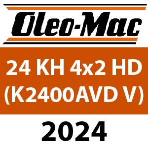 Oleo-Mac OM 106 24 KH 4x2 HD (K2400AVD V-TWIN-EURO5) - 2024 - Ride On Mower Parts
