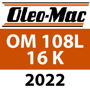 Oleo-Mac OM 108L 16 K - 2022 - Ride On Mower Parts