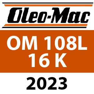 Oleo-Mac OM 108L 16 K - 2023 - Ride On Mower Parts