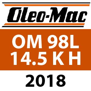 Oleo-Mac OM 98L 14.5 K H - 2018 - Ride On Mower Parts
