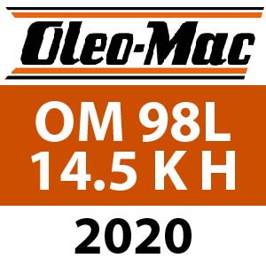 Oleo-Mac OM 98L 14.5 K H - 2020 - Ride On Mower Parts