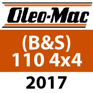 Oleo-Mac CHEYENNE (B&S) 110 4x4 - 2017 - Ride On Mower Parts