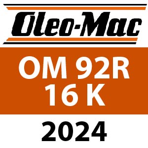 Oleo-Mac OM 92R 16 K - 2024 - Ride On Mower Parts