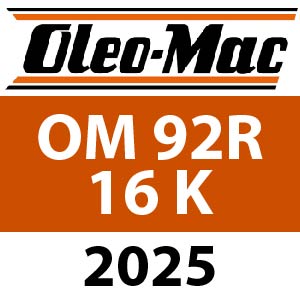 Oleo-Mac OM 92R 16 K - 2025 - Ride On Mower Parts